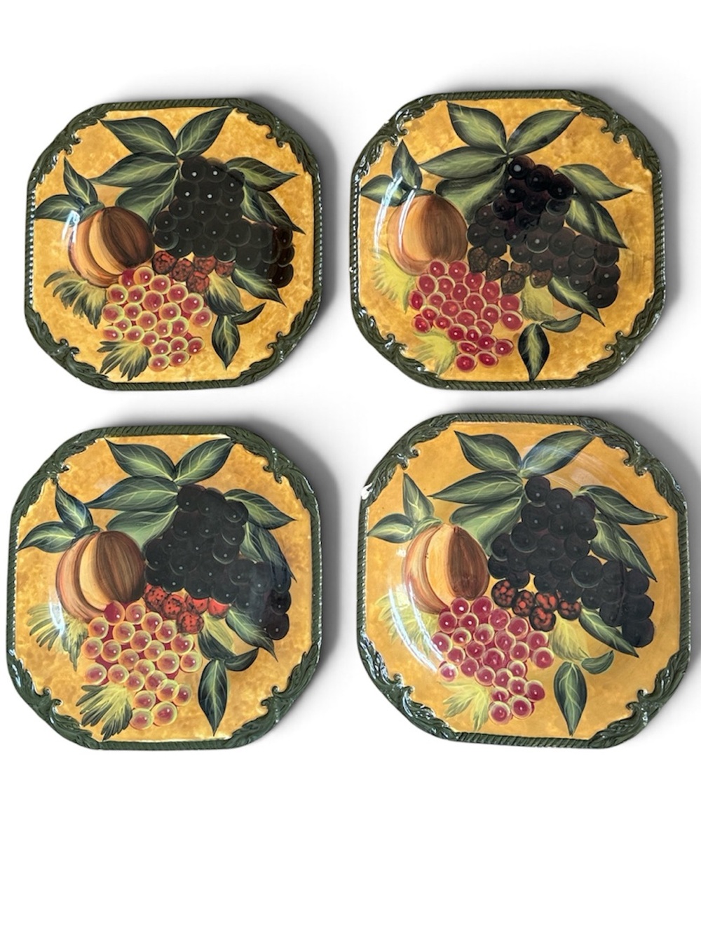Vintage Raymond Waites Renaissance Dinner Plates- Set of Four!